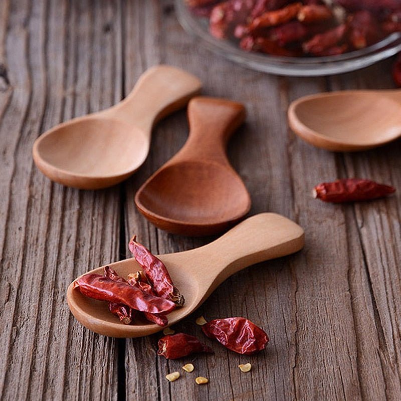 Wooden Spice Spoon Set