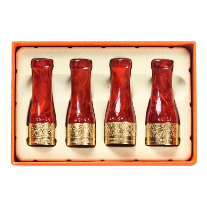 4 Piece Copper Cigar Holder Gift Set