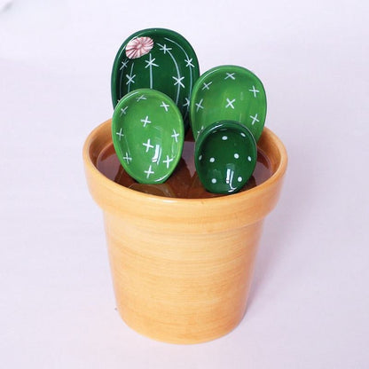 Cactus Ceramic Measuring Set