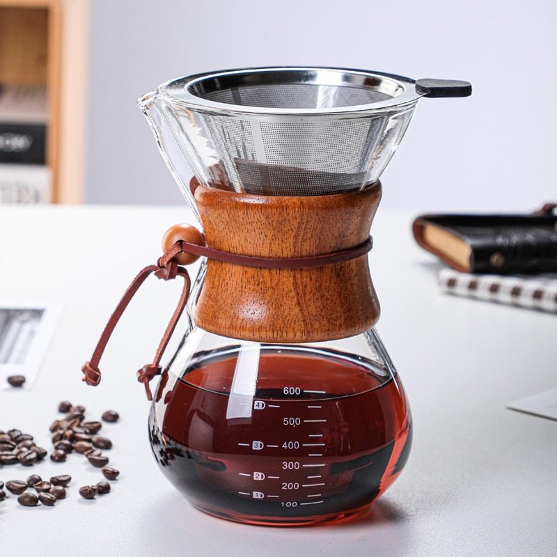 Pour Over Coffee Maker Set