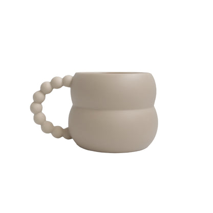 Bubble Handle Ceramic Mug