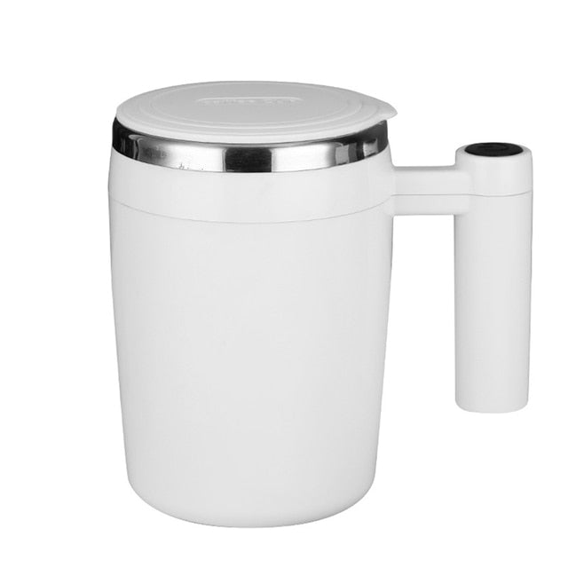 Stainless Steel Magnetic-Stirring Coffee Mug